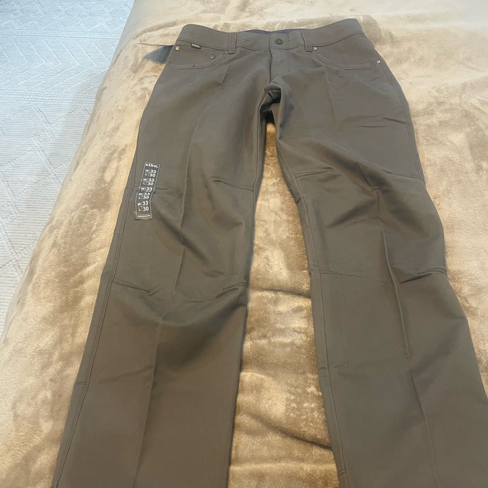 Kuhl Rydr Pants Size 33x30 Full Fit  Deadwood Pants VTG Patina Dye NWT